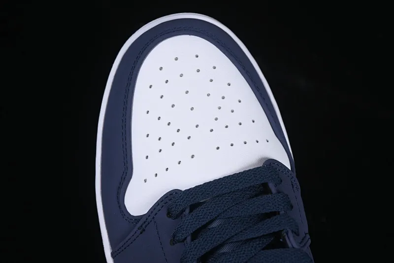 All categories Air Jordan Jordan series basketball shoes Air Jordan 1 Low Air Jordan 1 Low AJ1 Joe 1 Patriot blue and red low-top cultural and leisure sports sneakers CZ8454-400